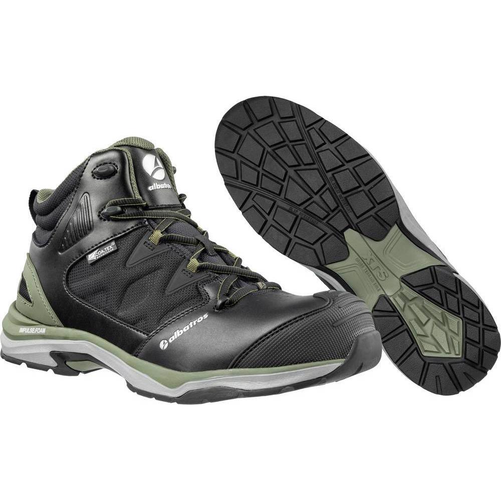 Albatros, Sicherheitsschuhe, Sicherheitsstiefel ULTRATRAIL OLIVE CTX MID S3 ESD WR HRO SRC (S3, 43)