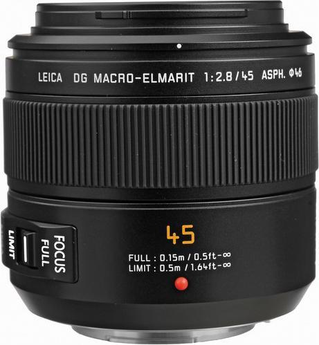 Produktbild Panasonic 45mm f/2.8 Leica DG Macro Elmarit Mega OIS (Micro Four Thirds, Micro Four Thirds)