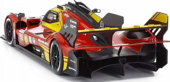 Actual product image Bburago Ferrari Signature 499P LeMans Champ. 2024 1/18 rot