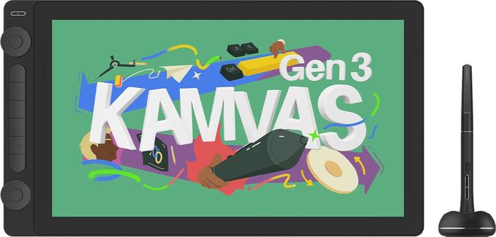 Produktbild Huion Kamvas 16 GEN 3 GS1563 Grafiktablett (15.80", 5080 lpi)