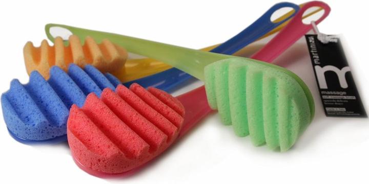 Martini Spa Spazzola di spugna extra morbida Massage Color Colori assortiti