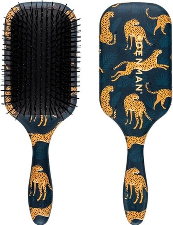 Denman Tangle Tamer Ultra Detangling Paddle Brush for Curly Hair and Black Natural Hair D90L Tiger P