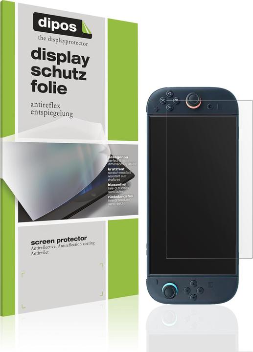 Actual product image Dipos Screen Protector Anti-Glare for Nintendo Switch 2 2025 (Switch 2)