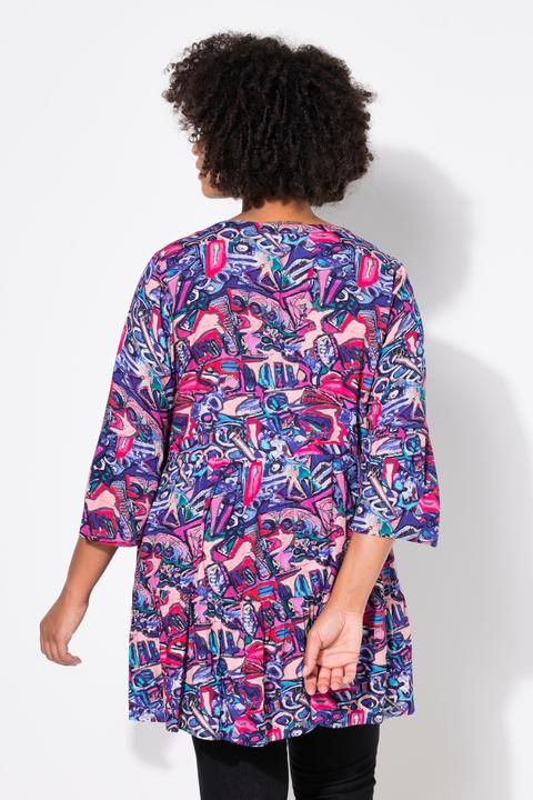 Immagine prodotto Angel of Style Tunika, Animal-Patchprint, 3/4-Ärmel, Volants (48)