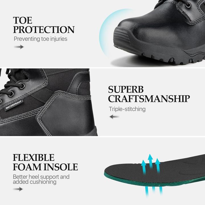 Actual product image Free Soldier Tactical Combat Boots (43)