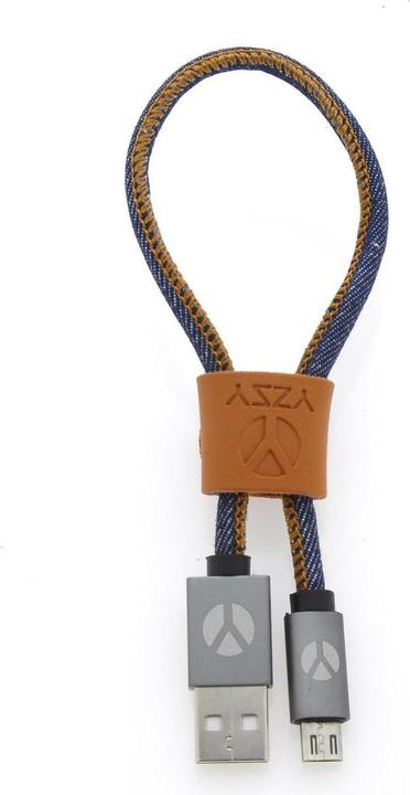 Actual product image YZSY Deluxe Charge Sync USB Cable, 25 cm Micro USB - Ladekabel (0.25 m)