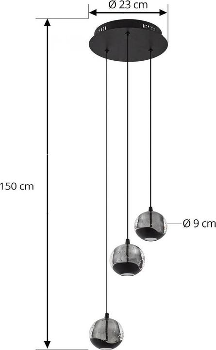 Produktbild Lucande Hayley (1700 lm)