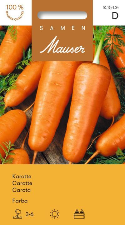 Produktbild Samen Mauser Karotte Farba (Gemüsesamen)