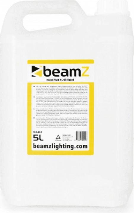 Actual product image BeamZ Hazer fluid 5lt Oil Based (Fog fluid)