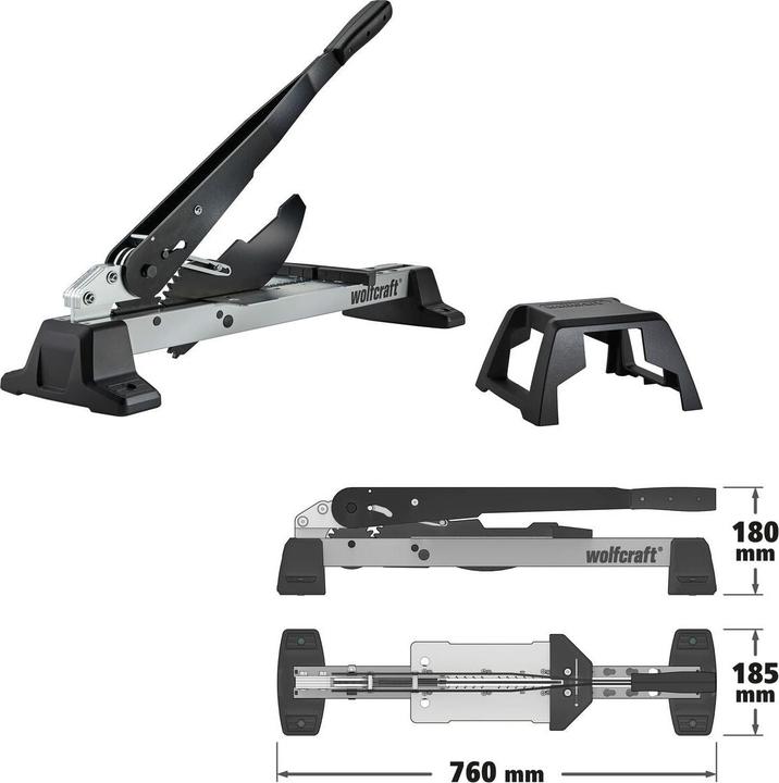 Produktbild wolfcraft 1 Vinyl- und Laminatschneider VLC 1000 (1 Blatt)