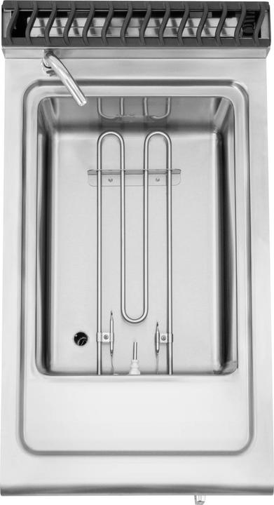 Produktbild Royal Catering Bain-Marie mit Unterschrank Warmhaltebehälter Speisenwärmer GN 1/2 + GN 1/3