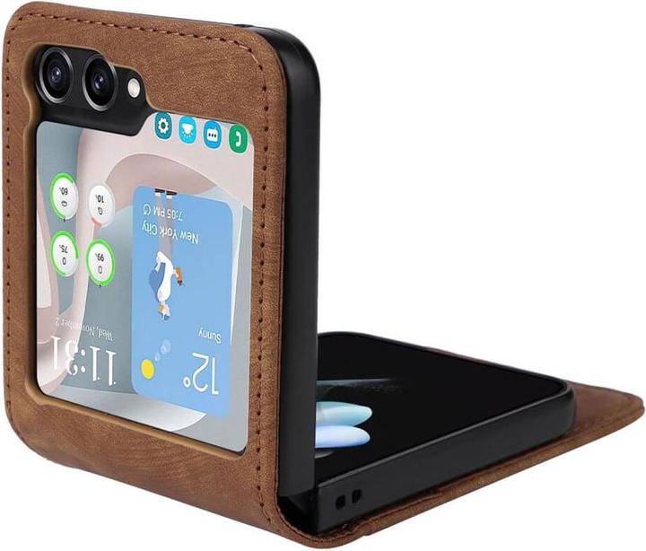 Produktbild Cover-Discount Galaxy Z Flip6 - Pratkische Hülle mit Kartenfächern (Samsung Galaxy Z Flip6)