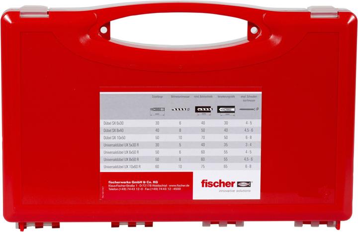 Image du produit Fischer Red-Box SX Plus / UX (290 pcs)