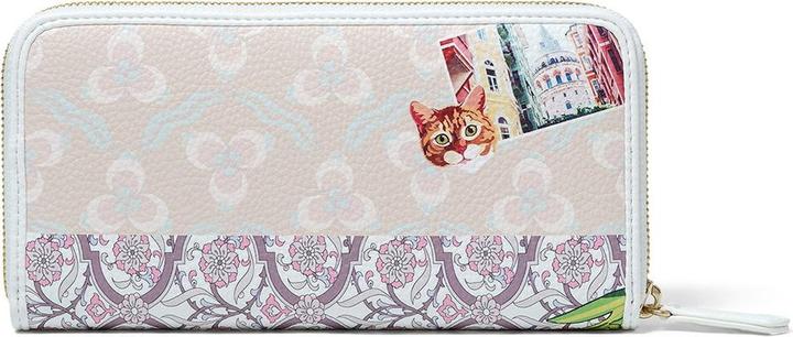 Image du produit Braccialini Damen Geldbörse Mit Reissverschluss - Modell Evanthe Elite - Polyester - 18.5 X 10.5 X 3.0 Cm