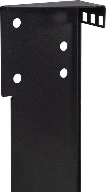 Actual product image LogiLink 19" vertical wall bracket / under-table bracket, 1 U, black