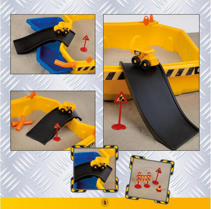 Image du produit Theo Klein Chantier de sable Cat Mega