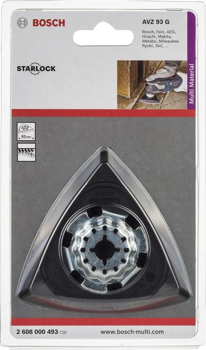 Produktbild Bosch Professional Zubehör Starlock Schleifplatte AVZ 93 G