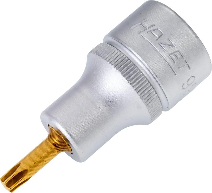 Produktbild HAZET Schraubendreher-Steckschlüsseleinsatz ∙ TORX 992-T25 ∙ Vierkant12,5 mm (1/2 Zoll) ∙ Innen TO…