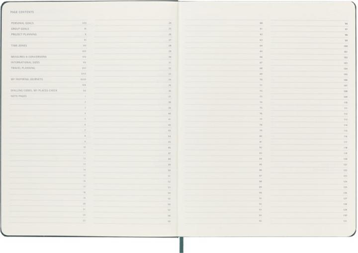 Actual product image Moleskine Professional notebook (19 x 25 cm, Lined, Hardcover)