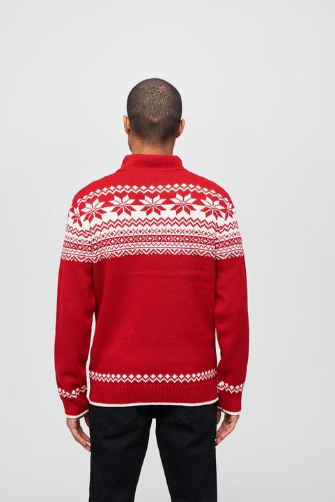 Produktbild Brandit Norwegian Wollpullover Grösse L Farbe Rot (L)