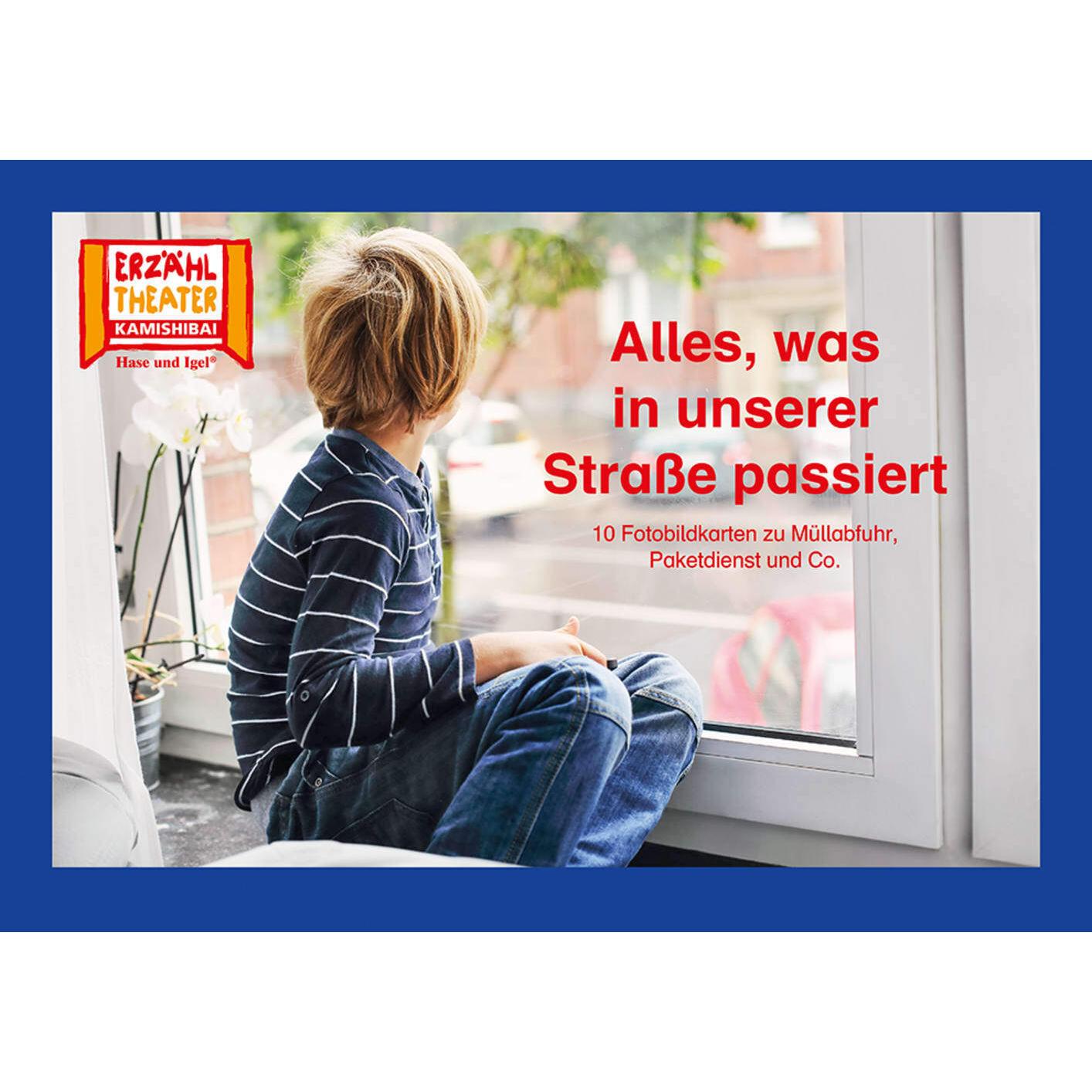 Thumbnail - Alles, was in unserer Strasse passiert / Kamishibai Bildkarten, Fachbücher von Monika Burger