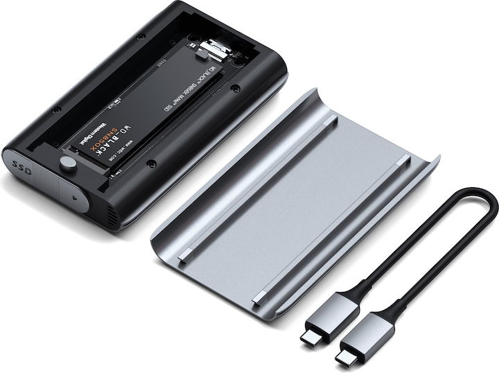 Actual product image Satechi USB4 NVMe SSD Pro (M.2 2280, M.2 2260, M.2 2242)
