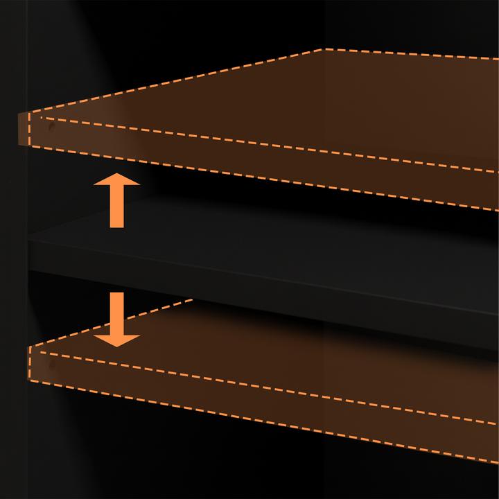 Actual product image Relaxdays office trolley