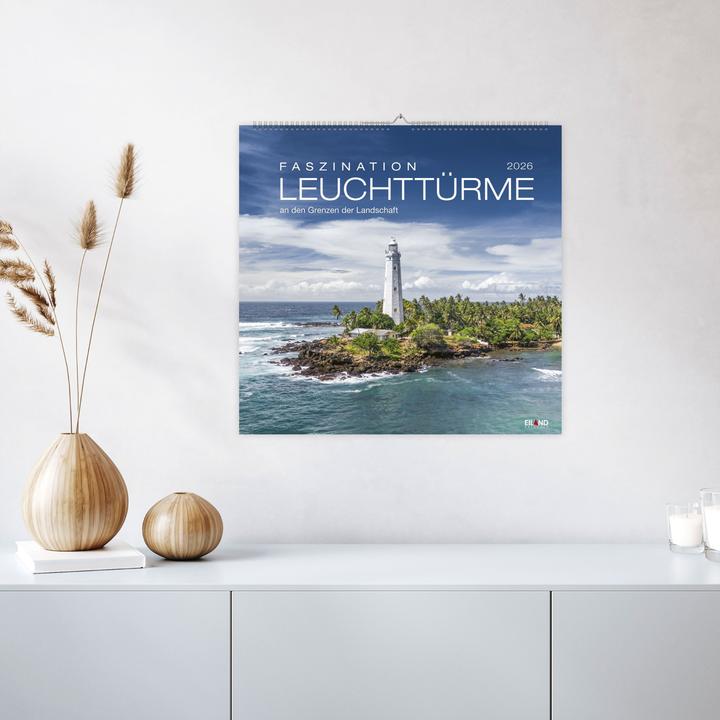 Immagine prodotto Faszination Leuchttürme Edition Kalender 2026 - An den Grenzen der Landschaft (48 x 46 cm, Copertina rigida, Tedesco)
