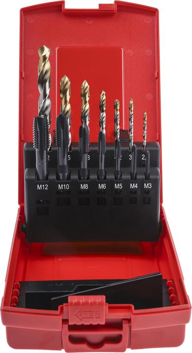 Produktbild Dormer Spiral Point Tap & Drill Set M3-M12