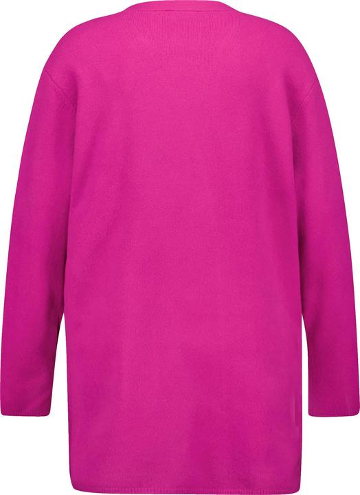 Produktbild Samoon Kuscheliger Long-Cardigan Jacke Strick - 64162 (52)