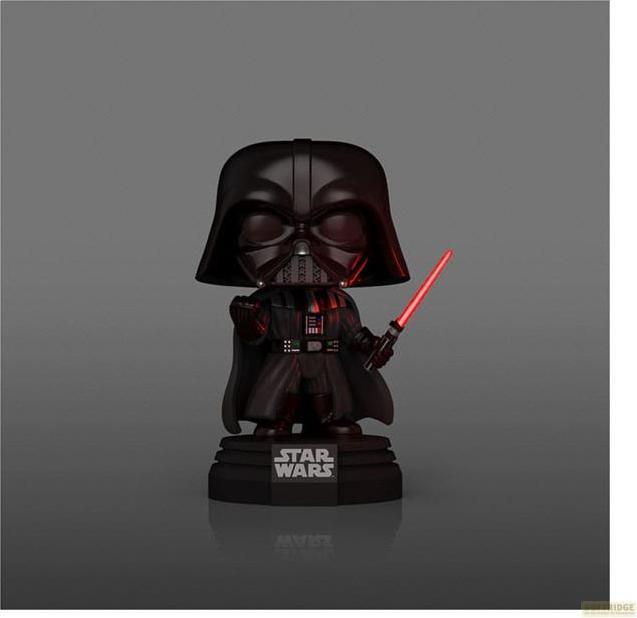 Produktbild Funko POP Star Wars Lights & Sound Darth Vader Bobble 795