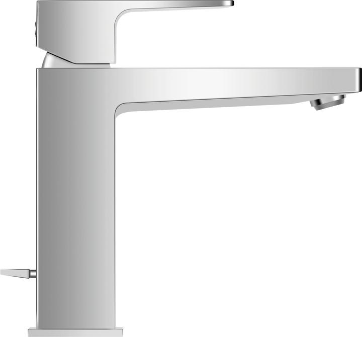 Actual product image Duravit Manhattan single lever basin mixer, M MinusFlow, 129 mm projection, with pop-up waste, MH102