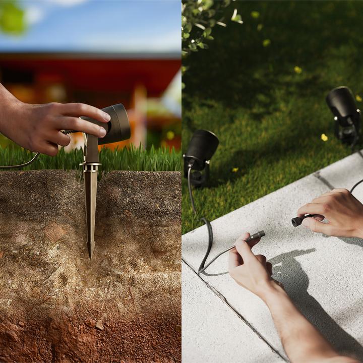 Image du produit Philips Reuel Spot 3er-Set Niedervolt (180 lm, IP44)