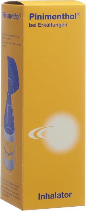 Pinimenthol Inhalator mit Wärmeschutz