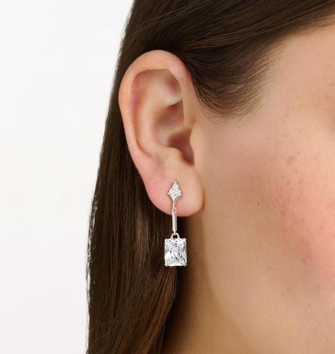 Produktbild Thomas Sabo Ohrring Weisser Stein Silber (925er Silber)
