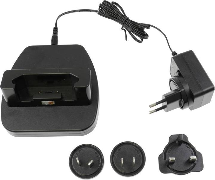 Produktbild Brodit 216368 Tisch-Ladestation 1-Fach Handy Ladegerät Samsung Galaxy Xcover 5 Schwarz (10 W)