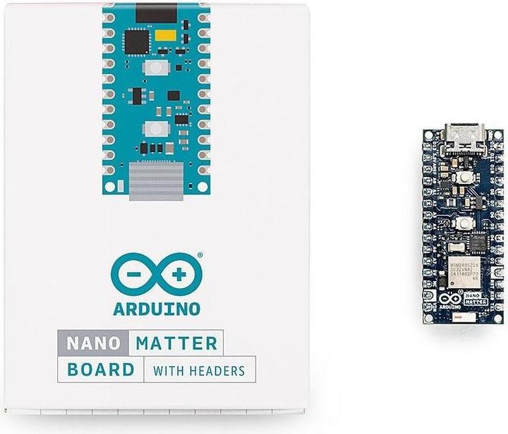 Actual product image Arduino Nano Matter mit Header, ABX00137, 32-Bit Cortex-M33, Thread, Bluetooth LE 5.3