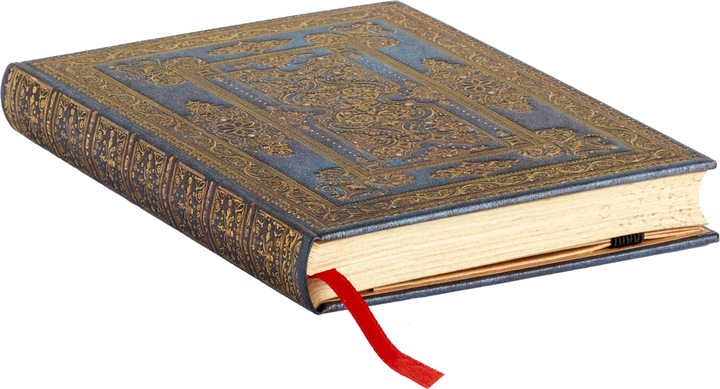 Actual product image Paperblanks Hardcover Journals - Blue Luxe - Mini - Lined (Lined, Hardcover)