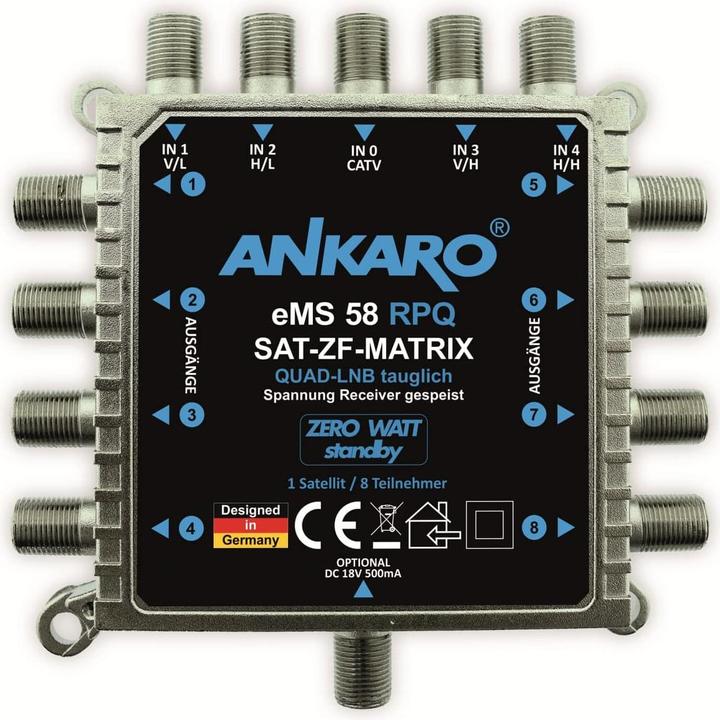 Immagine prodotto Ankaro Multiswitch eMS 58 RPQ (Multiinterruttori)