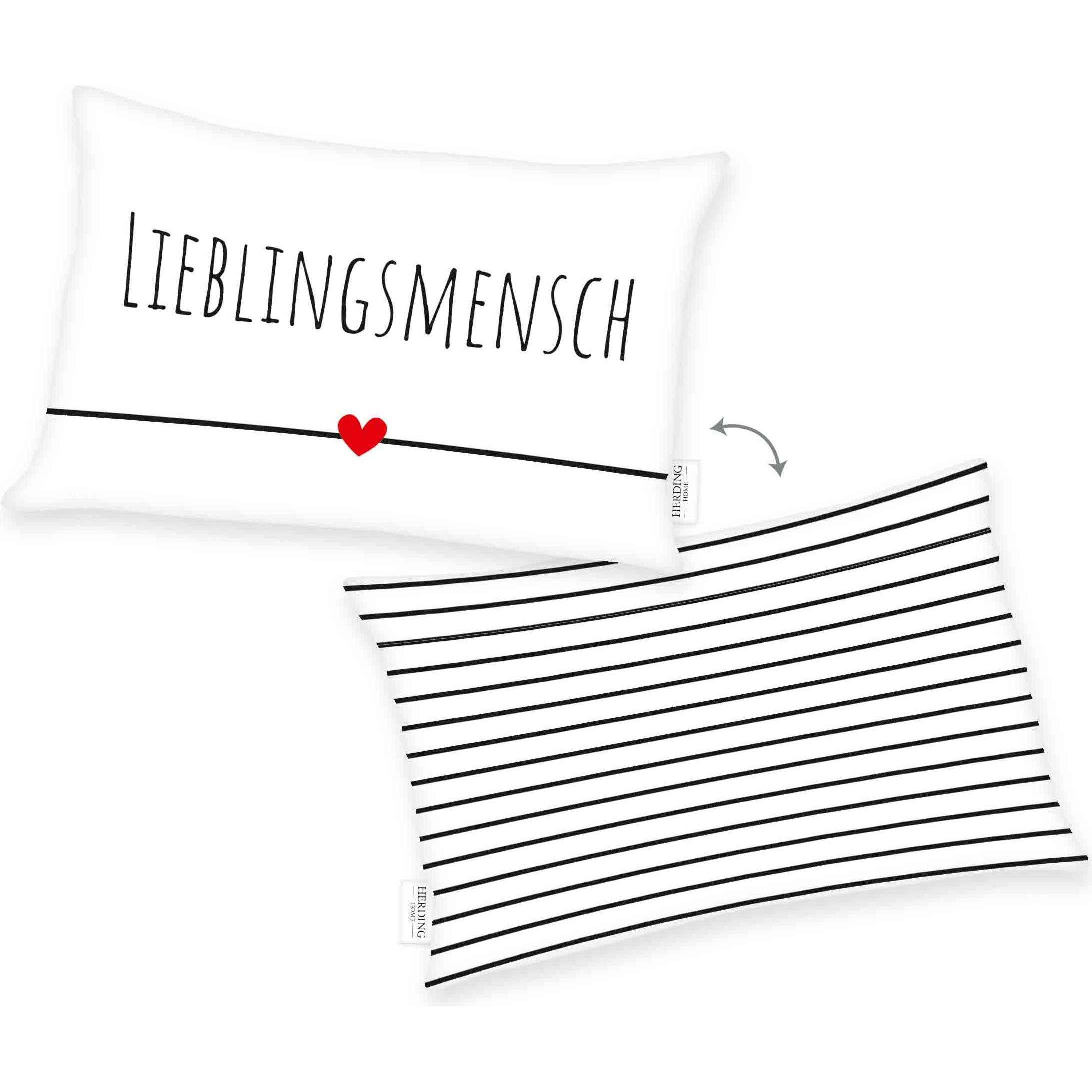 Herding, Dekokissen, Lieblingsmensch (30 x 50 cm)