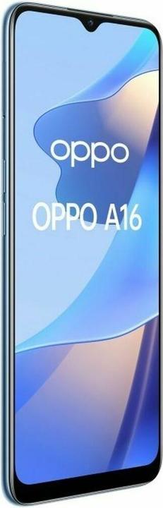 Produktbild OPPO A16 (32 GB, Pearl Blue, 6.52", Dual SIM, 4G)