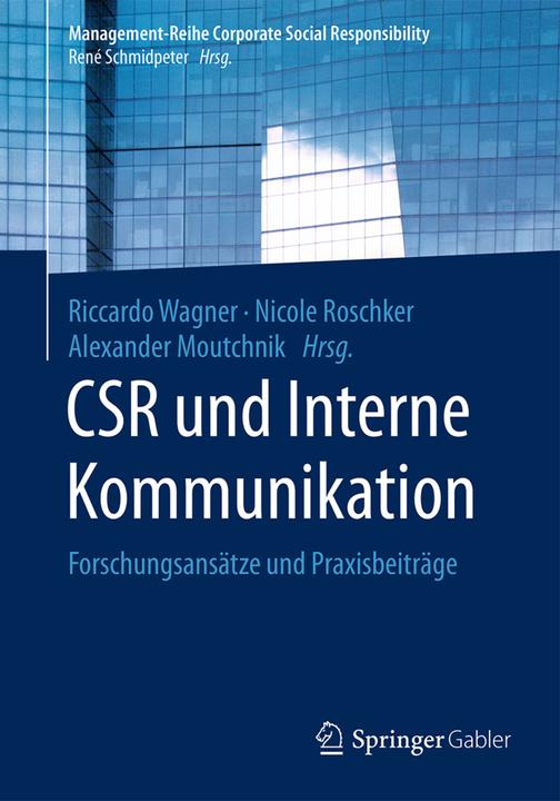 Produktbild CSR und Interne Kommunikation (Deutsch, 2017)