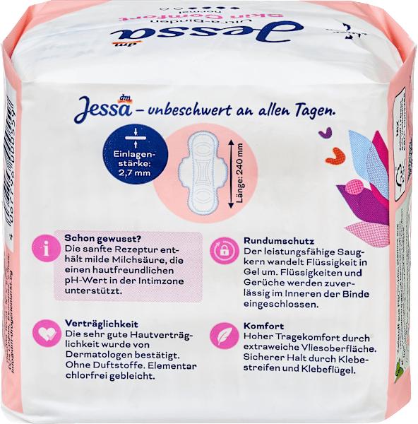 Actual product image dm Jessa Ultra-Binden Skin Comfort (16 x)