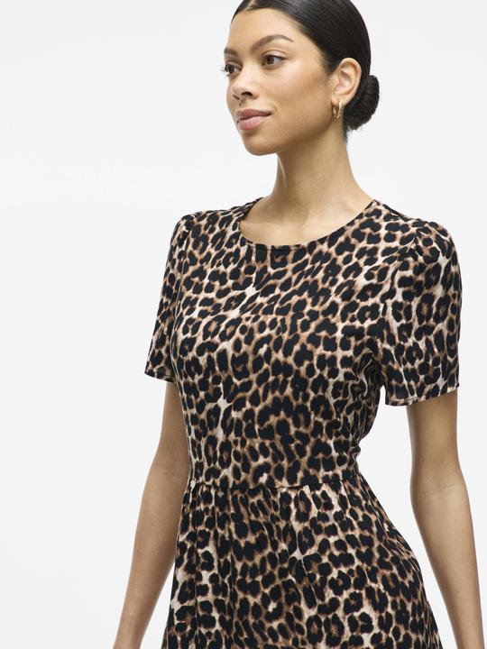 Produktbild Vila Kurzarm- Kleid in Knielänge (40)