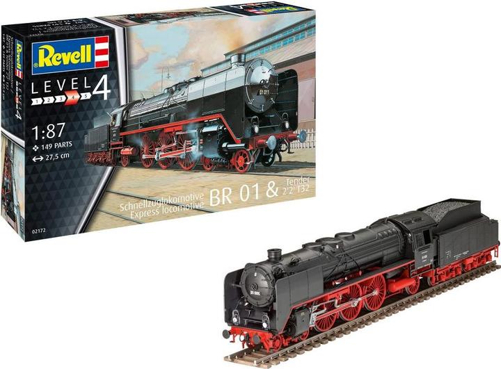 Revell Schnellzuglok BR01 mit Tender 2'2' T32