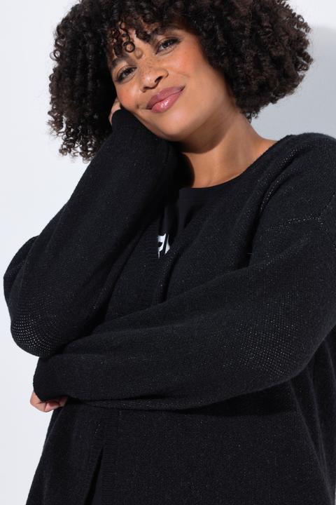 Image du produit Angel of Style Cardigan coupe ouverte, tête de mort motif léopard dans le dos (42, 44)