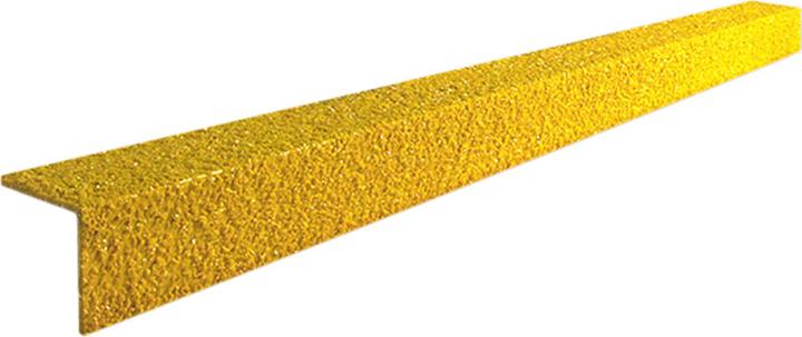 Actual product image Coba Europe COBAGRiP Yellow Stair Nosing 1mx55x55mm