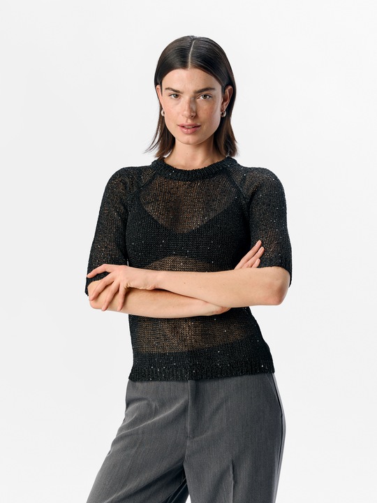 Produktbild Object Pailletten Pullover (XL)