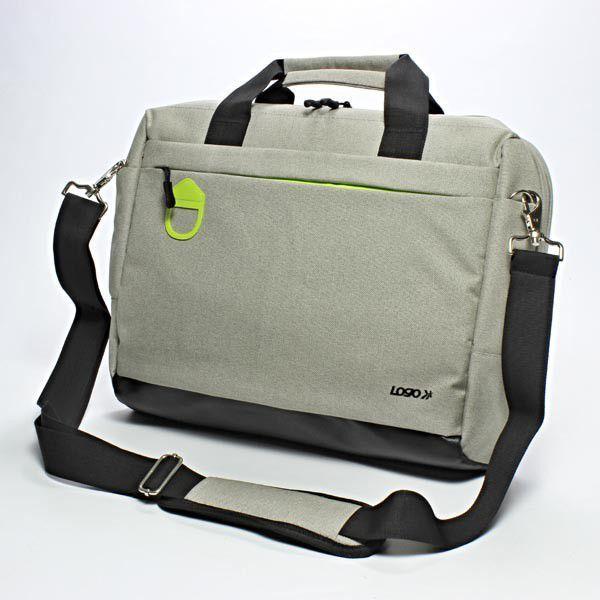 Thumbnail - Logo Peat 15.6 inches (15.60"), Notebooktasche, Grau