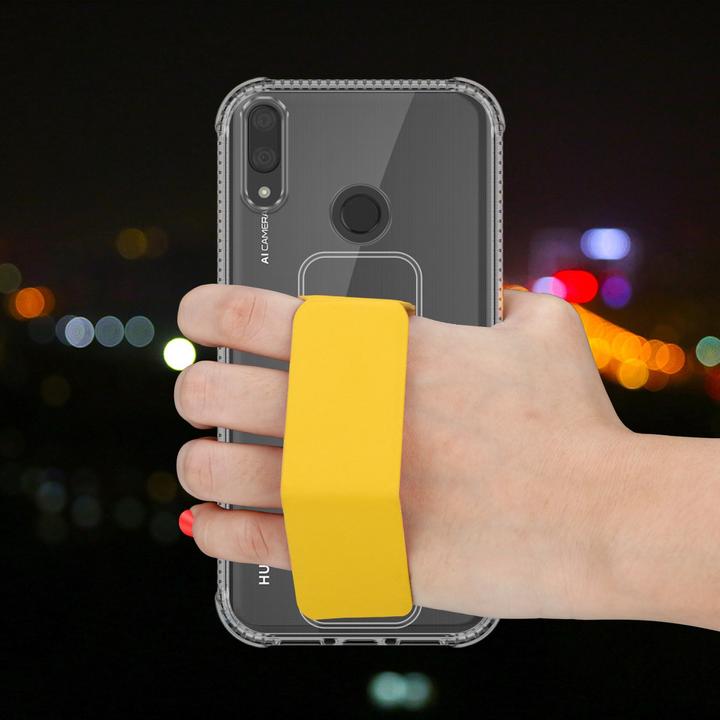 Actual product image Cadorabo Case for Huawei Y7 2019 / Y7 PRIME 2019 in TPU with holder LM167 Style (Huawei Y7 (2019), Huawei Y7 Prime (2019))